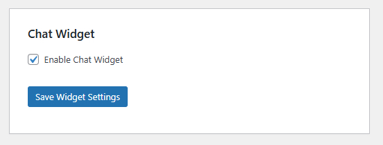 enable-chat-widget
